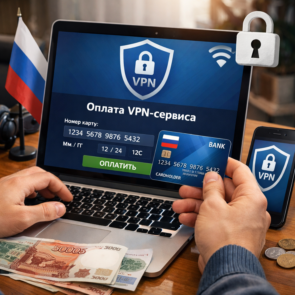 Как оплатить впн VPN картой