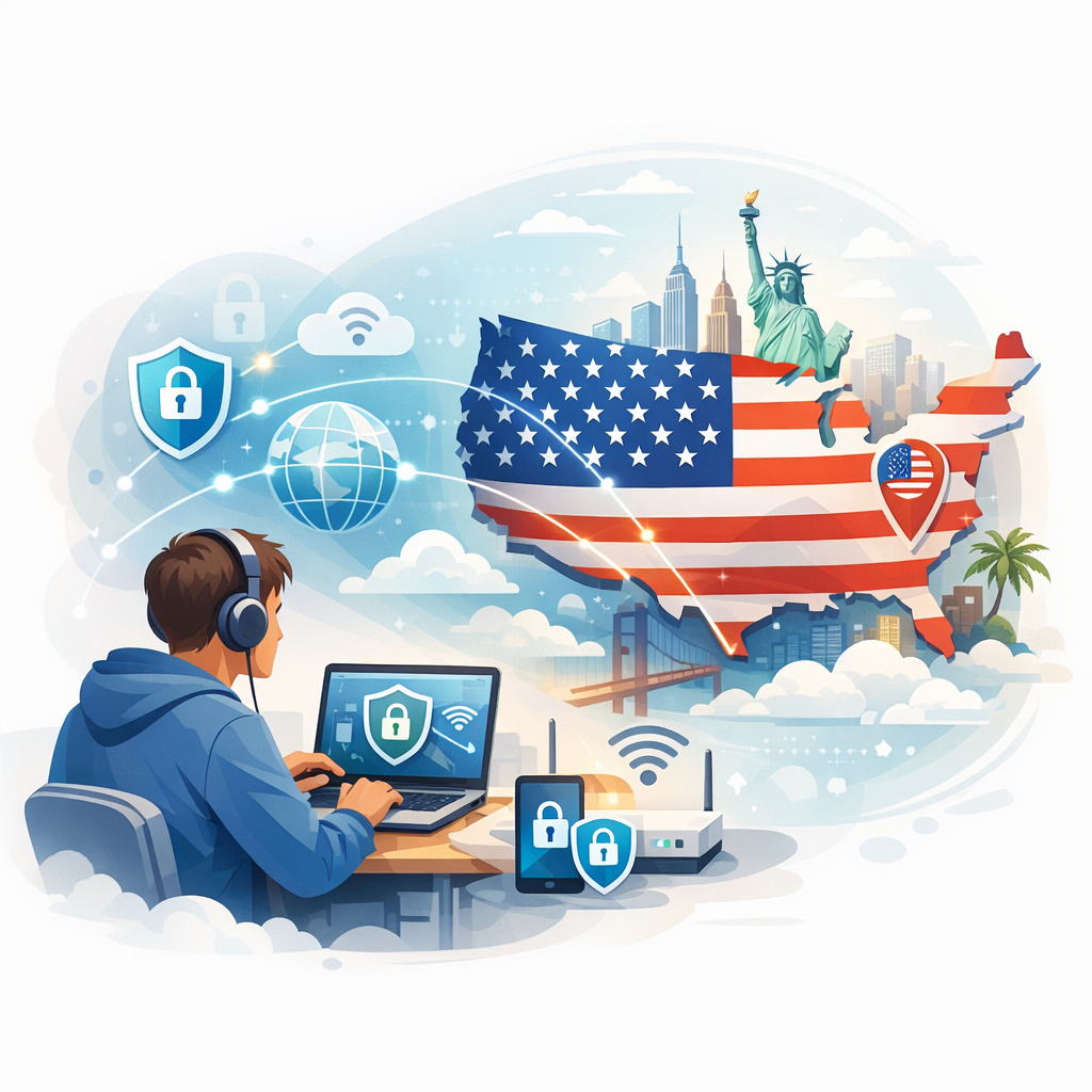 Как подключиться к сша через VPN